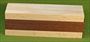 Rattle #1012 - Baby Rattle Blank - Oak & Peruvian Walnut  $8.49